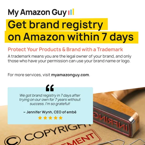 How to Get into Amazon Brand Registry in 7 Days